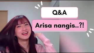 Lagi Q&A sampe Arisanya nangis. . .