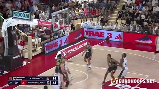 AS Monaco - Virtus Segafredo Bologna 59-83: Iffe Lundberg (14 points, 4 assists)