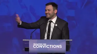 Discours de Paul St-Pierre Plamondon au congrès du 11 mars 2023 à Sherbrooke