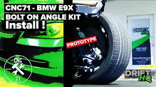 BUDGET BMW E90 / E92 ANGLE KIT - CNC71
