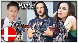 Voice Actors of Super Smash Bros. Part 2 Feat. Matthew Mercer, Laura Bailey, Yuri Lowenthal & More!