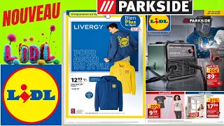 catalogue LIDL NON ALIMENTAIRE du 2 au 6 mai 2024 💝💛 PARKSIDE - FRANCE