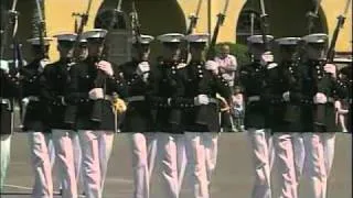 USMC Silent Drill Team Part 1 of 2