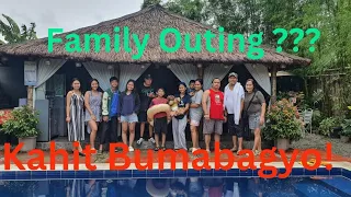 Family Outing Kahit may Bagyo// 34th Wedding Anniversary