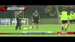 Milanello Allenamento 20-10-2013 Part 2