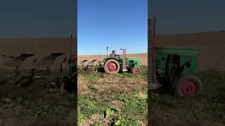 Deutz D 3005 mit Lemken 2-Schar Pflug