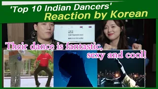 'Top 10 Indian Dancers' reaction by korean | 10 Best Dancer in Bollywood | Indian Actor Dancers