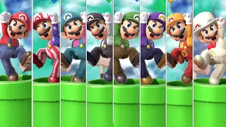 Super Smash Bros. Ultimate - All Character's Battle Entrances With 8 Players (All DLC Included)