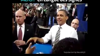 Barack Obama en Langue des Signes
