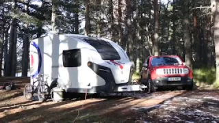 Neil Greentree tests the Swift Basecamp in Scotland