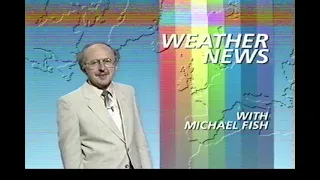 BBC1 News Ending and Weather plus Continuity 25/09/1987
