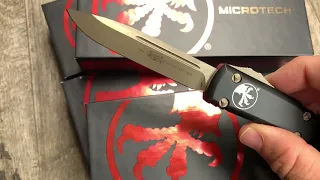 Microtech Ultratech Bronzed Blade 121-13