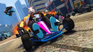I Started A Go Kart Gang With The New Dinka Veto Classic! (GTA 5 Online DLC)