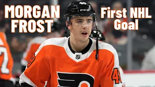 Morgan Frost #48 (Philadelphia Flyers) first NHL goal Nov 19, 2019