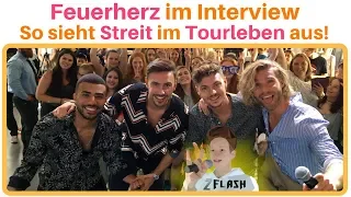 So sehen STREITIGKEITEN auf Tour aus! 😳🎤 FEUERHERZ im Interview | 2Flash