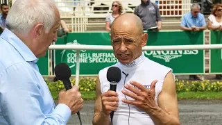 Justify Jockey Mike Smith Vies for the Triple Crown at Belmont Park | Interview with Brandon Steiner