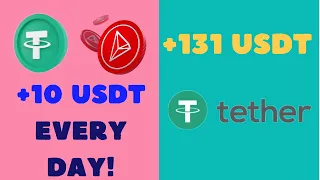 +10 USDT Каждый день! Зарабатывайте 1933$ в месяц на Криптовалюте USDT ТОП заработок в сети в 2024