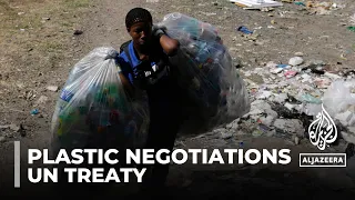 Global plastic pollution treaty talks hit critical stage in Canada