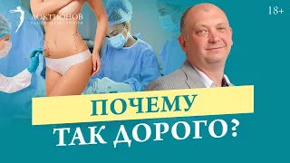 Почему пластическая операция - это дорого?