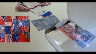 How to sew crumbs (scraps) together