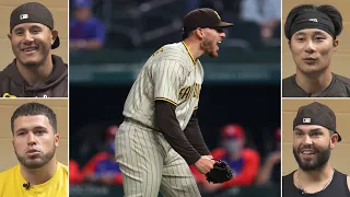 Padres players react to Joe Musgrove's no-hitter
