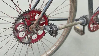 how to make chain less bicycle || chain less cycle without chain #chain