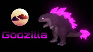 Sculpting simple Godzilla in Nomadsculpt // Timelapse //