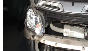 Headlight makes noise at the smart