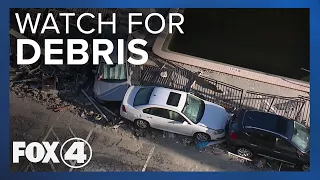 Residents warned of hazardous debris from balconies on Fort Myers Beach