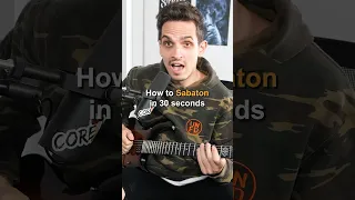 How to Sabaton in 30 seconds #shorts