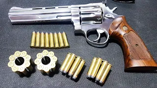 Revolver Taurus RT 608 /838. É bom? Defeitos e vantagens. Review 2 anos, 357 magnum, 38 spl, 8 tiros