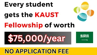KAUST 2024 Scholarships for Master's and PhD in Saudi Arabia | No Application Fee