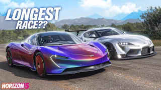 The REAL Longest Race in Forza Horizon 5 - Let's Play Part 11