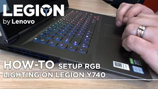 How-to setup RGB Lighting on Legion Y740