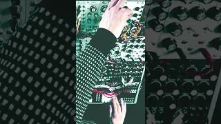Techno on modular synth 💣 #shorts