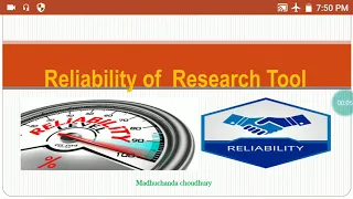 Reliability of Research tool/How to measure reliability of research tool/Nursing Research