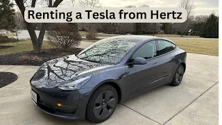 Renting a Tesla from Hertz / Costs Expectations