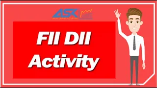 FII / DII Analysis and Stock Market Trend prediction #FII #DII