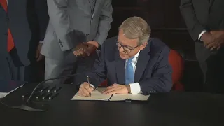 FULL NEWS CONFERENCE: Gov. Mike DeWine signs executive order