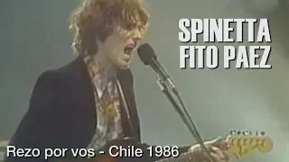 SPINETTA feat FITO PAEZ - Rezo por vos (en vivo en Chile )