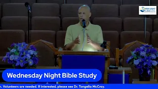 Wednesday Night Bible Study-New Light Missionary Baptist Church