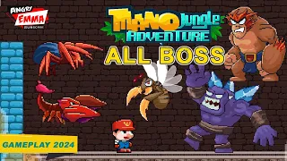 Mano - ALL BOSSes (Levels 10,20,30,40,50,60,70,80,90,100,110,120,130,140) Gameplay 2024