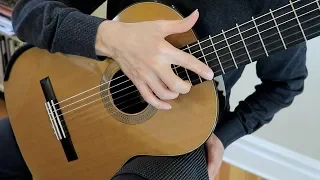 Lesson: Harmonics on the Classical Guitar (left hand / right hand / artificial / natural)