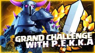 Grand Challenge With Classic Pekka Bridge Spam!🤩 - Clash Royale