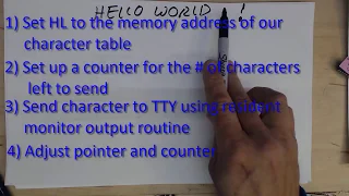 {34} Learning Intel 8008 Assembly Language Video #3