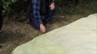 Canvas Tarp Tent On The Cheap