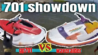 waveraider versus gp701 head to head showdown plus JSB rideplate lap time