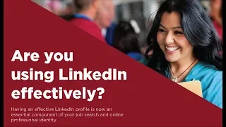 Are you Effectively using your LinkedIN Profile?