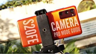 Samsung Galaxy S20 FE Camera Pro Mode Explained
