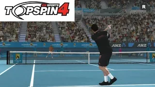 Top Spin 4 - Novak Djokovic vs Rafael Nadal - PS3 Gameplay